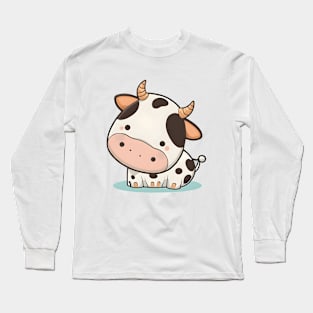 Cute cow Long Sleeve T-Shirt